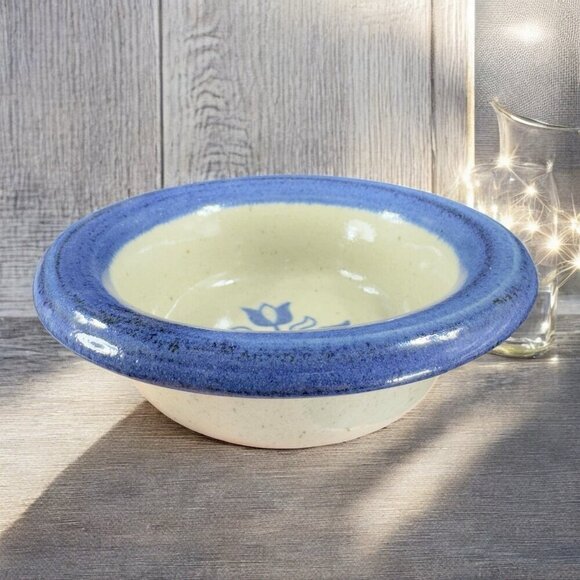 1996 Brinker Pots Pottery Snack Bowl Dish Stoneware Heavy Single Bowl Dish VTG - Picture 2 of 11